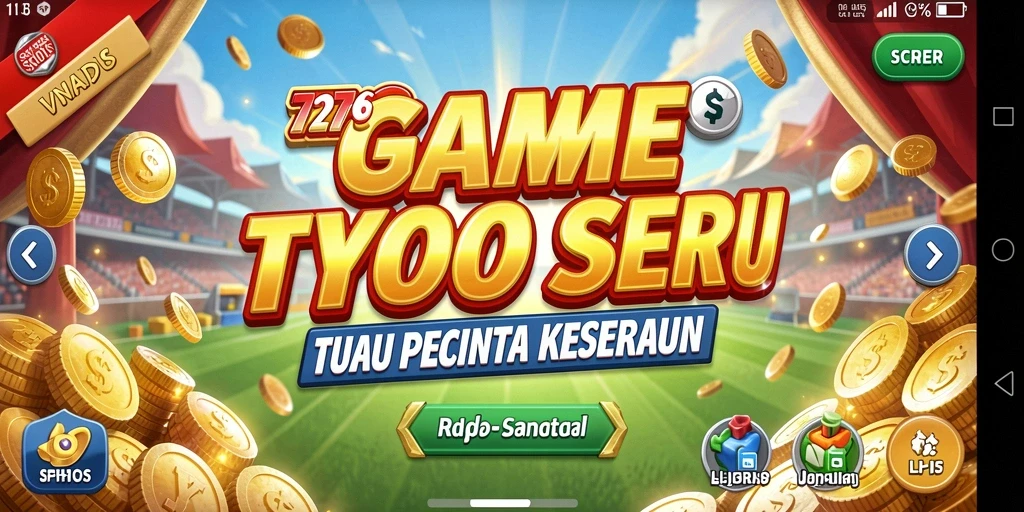 Screenshot gameplay 7276SLOTS menampilkan keseruan dan strategi dalam membangun kasino.