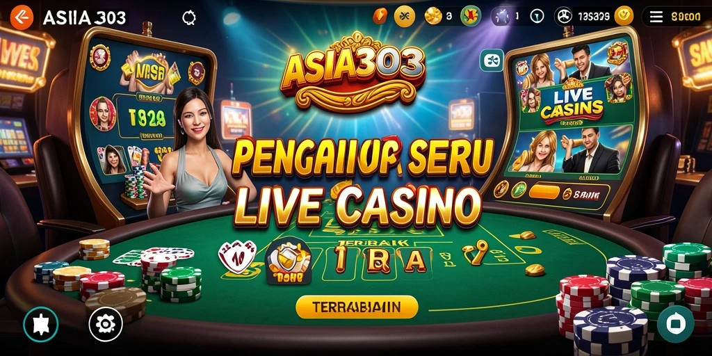 Gameplay Live Casino yang mendebarkan di ASIA303.