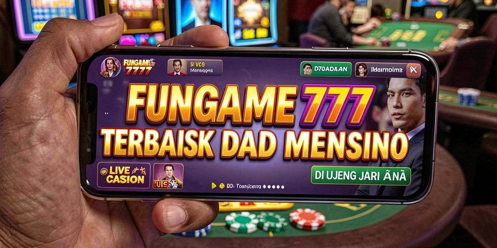 Tampilan gameplay menarik dari FUNGAME777 di Live Casino.