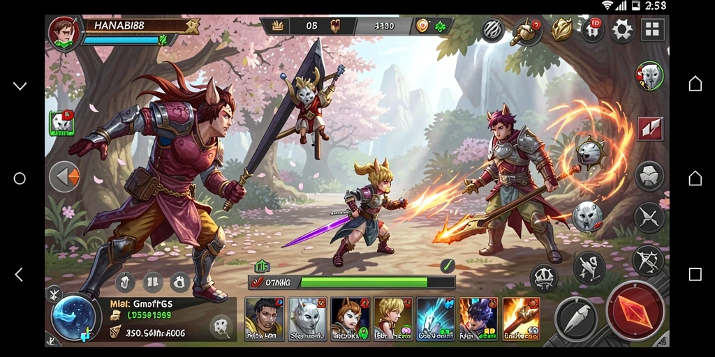 Tangkap momen epik dalam gameplay SLG HANABI88.