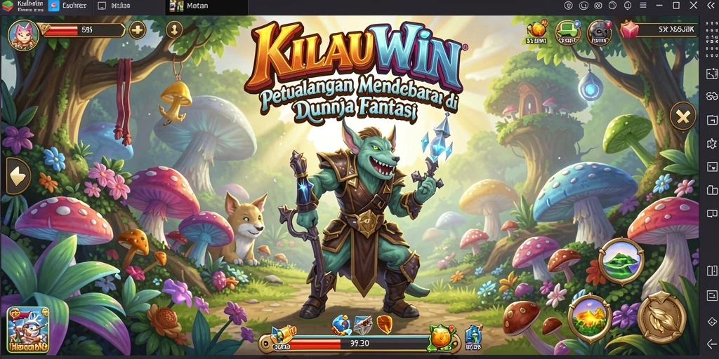 Tampilan menarik dari gameplay KILAUWIN yang penuh petualangan.