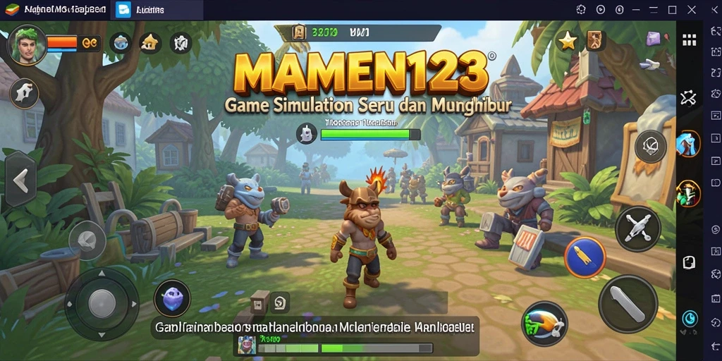 Gameplay seru dari MAMEN123 yang memberi pengalaman simulation