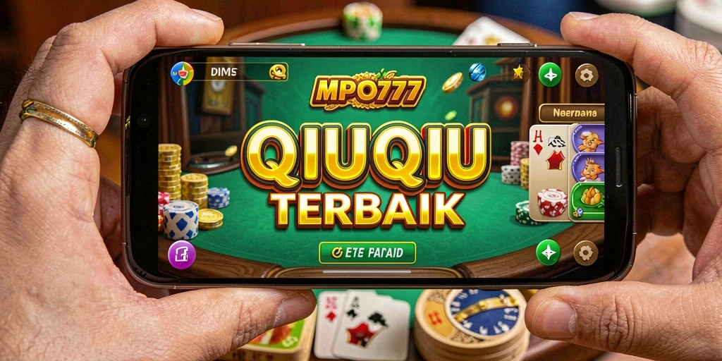 Tampilan gameplay QiuQiu yang seru dan menantang.