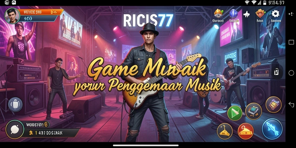 Tampilan gameplay RICIS77 yang menarik dan interaktif.
