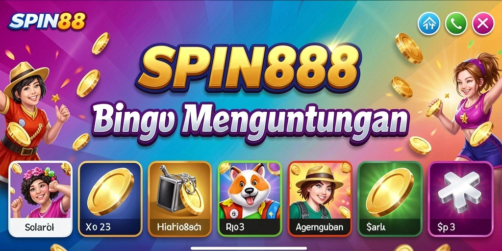 Tampilan gameplay menarik dari SPIN88 Bingo.