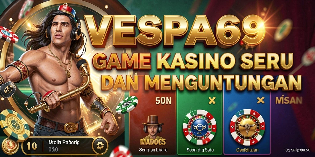 Tampilan gameplay VESPA69 yang menarik dan mengasyikkan.