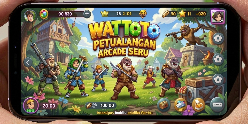 Gameplay seru WATITOTO dengan grafis yang menawan.